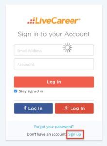 livecarrer|livecareer log in.